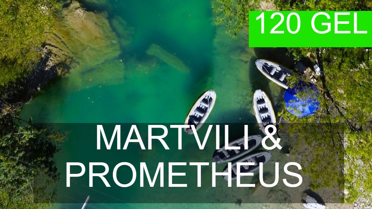 Tour from Batumi to Martvili and Prometheus cave