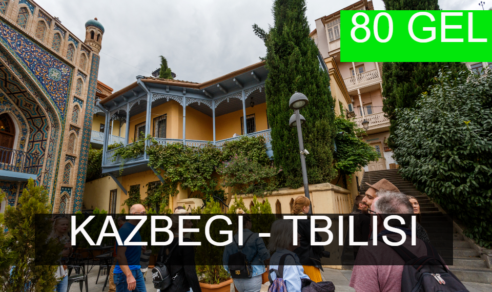 Kazbegi Tbilisi shared transfer