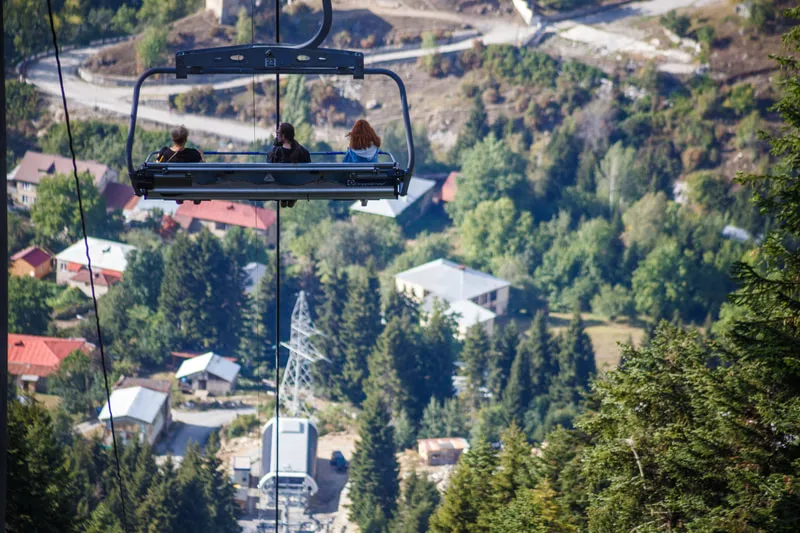 Cable Way Ride In Mestia 15 4 Days Tour To Svaneti & Kutaisi From Tbilisi