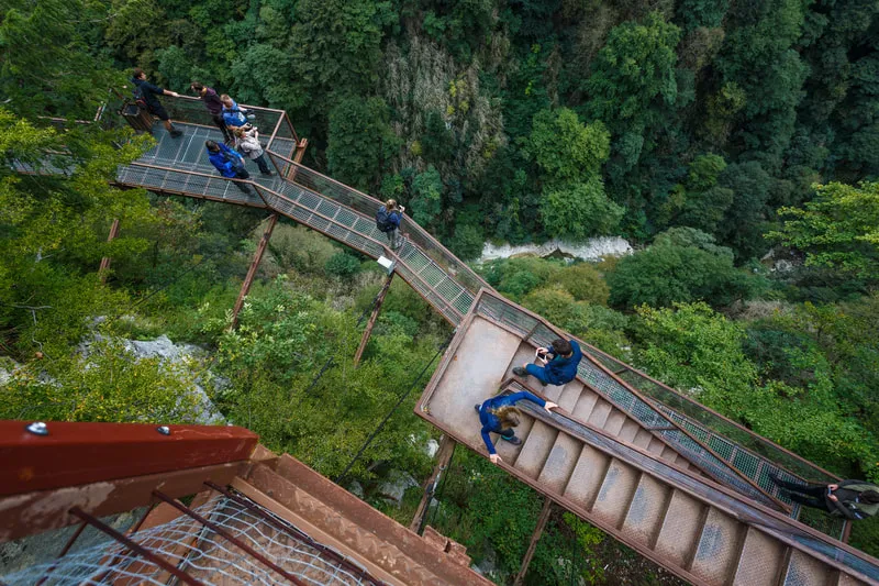 Extreme Bridge At Okatse Canyon 16 4 Days Tour To Svaneti & Kutaisi From Tbilisi