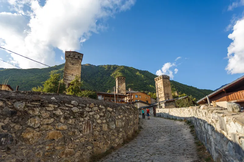 Towers In Mestia 14 4 Days Tour To Svaneti & Kutaisi From Tbilisi