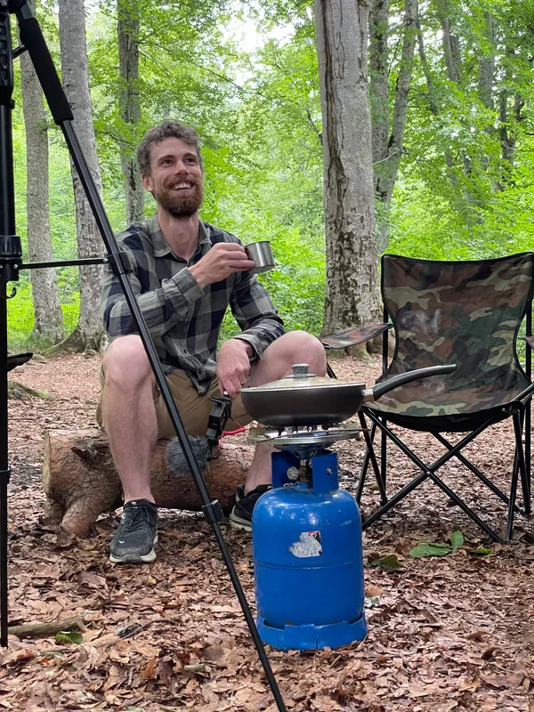 Camping In The Forest CAMPERVAN EXPEDITION 