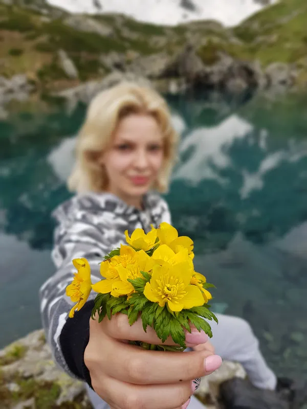 Flowers At Abudelauri Lakes 1 Khevsureti – 3 days tour from Tbilisi