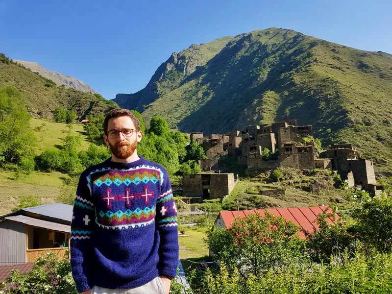 Georgian Man In Shatili Khevsureti Khevsureti – 3 days tour from Kutaisi
