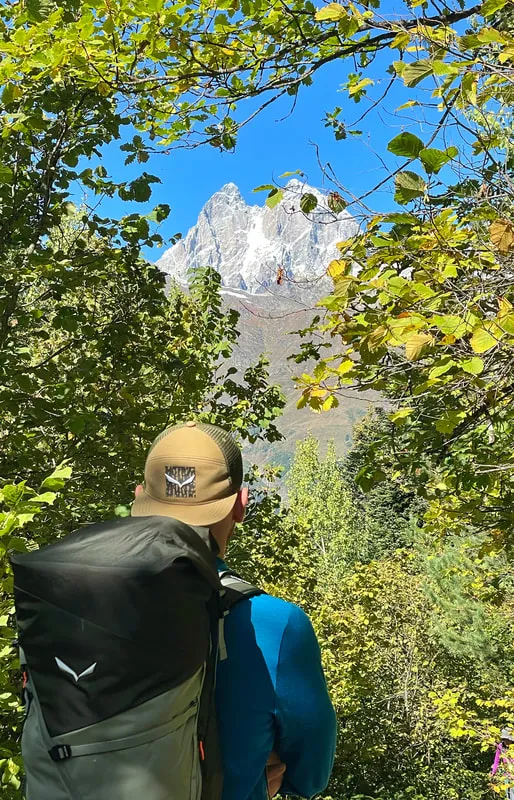 View On Ushba Mestia-Ushguli trek – 4 days tour from Mestia