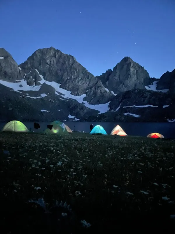 Night Camping At Tobavarchkhili Tobavarchkhili lakes trek – Guided tour from Kutaisi